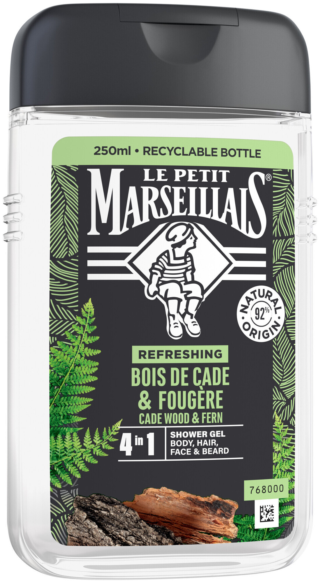 Image of Le Petit Marseillais Men Duschgel Bois de Cade