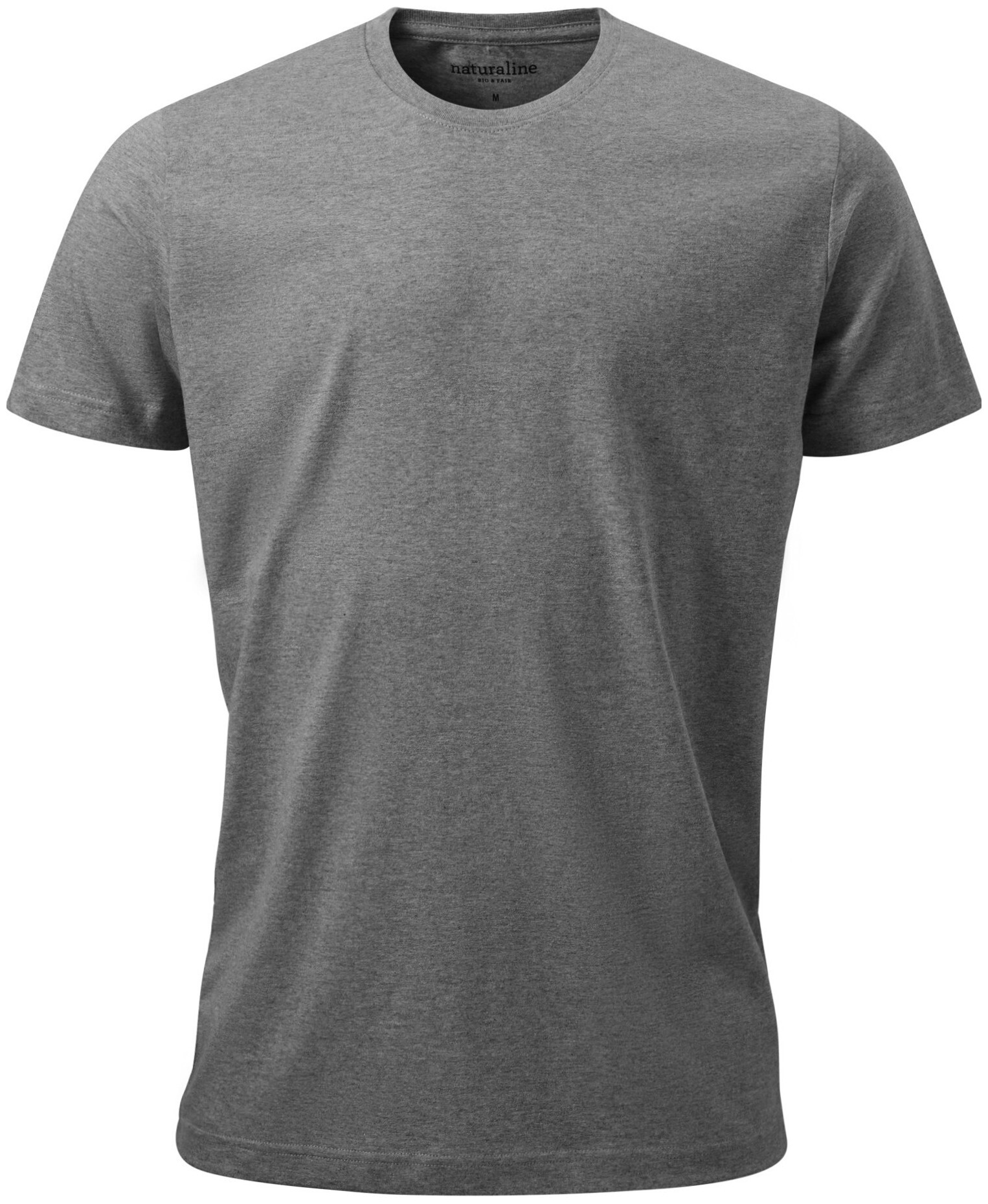 Naturaline Textil Naturaline Herren T-Shirt Kurzarm dunkelgrau XL