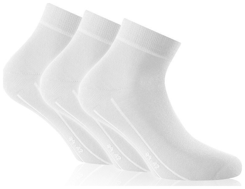 Image of Rohner basic Sneaker Plus White 39 - 42 3er Pack