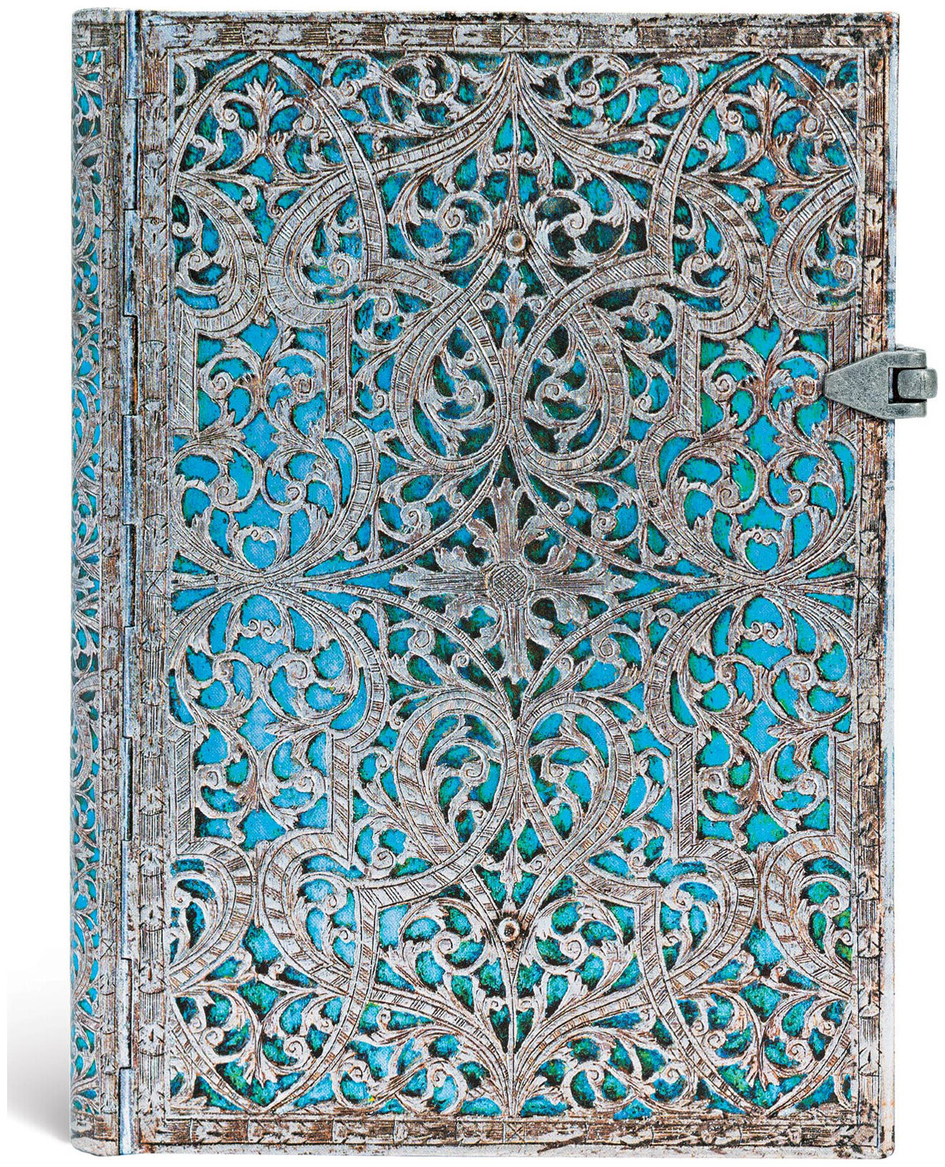 Image of Paperblanks Hardcover Notizbücher Maya Blau Midi