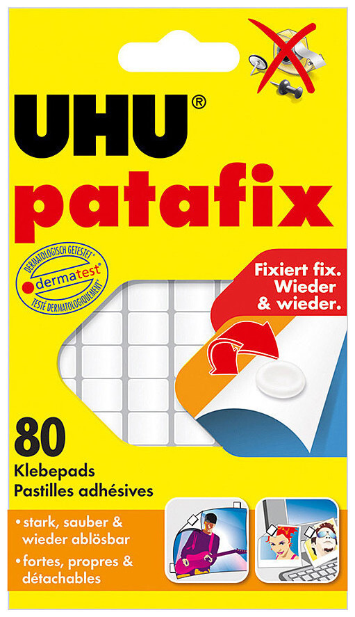 Image of UHU patafix weiss 80 Stück