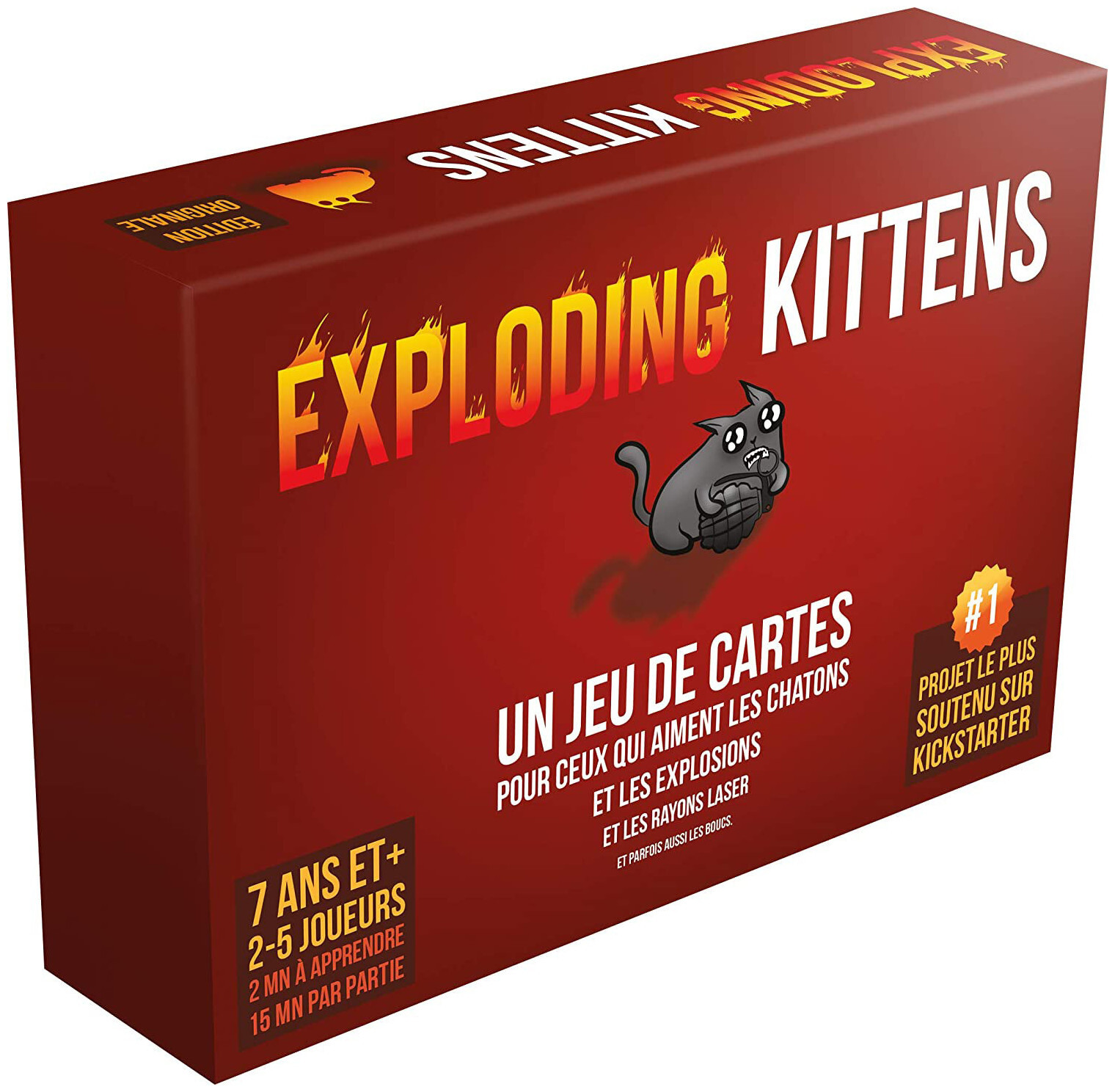 Image of Asmodee Exploding Kittens (Französisch)