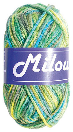 Image of Sommer Milou 4503 Wolle für Bettsocken 100% Merino Superwash grün 50g