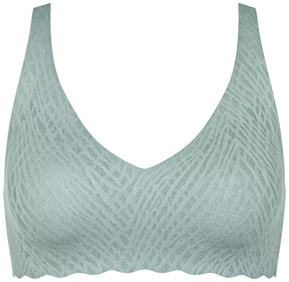 Sloggi 10219688 Zero Feel Bliss Soft bra turquoise M plus