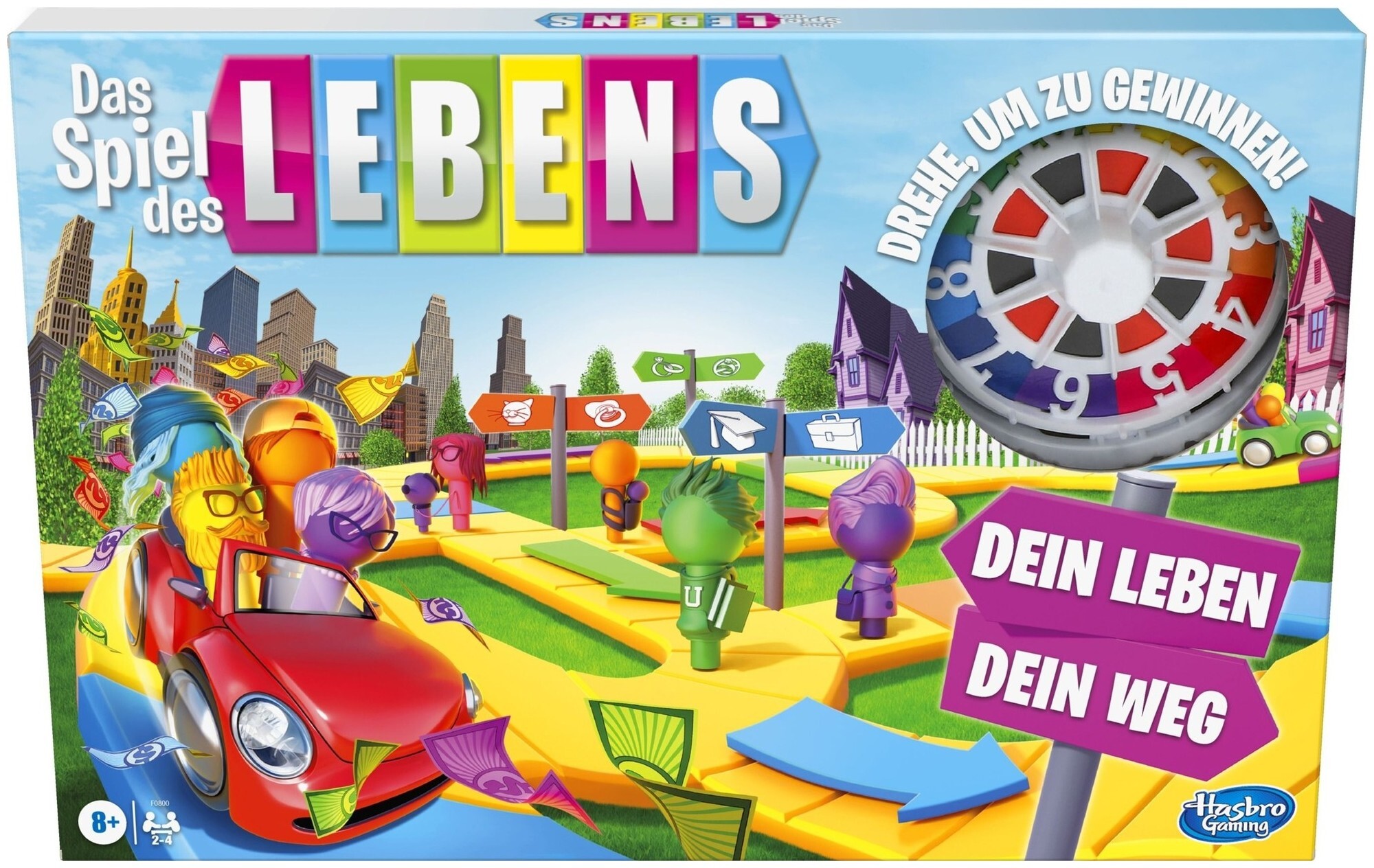 Image of Hasbro Spiel des Lebens (De)