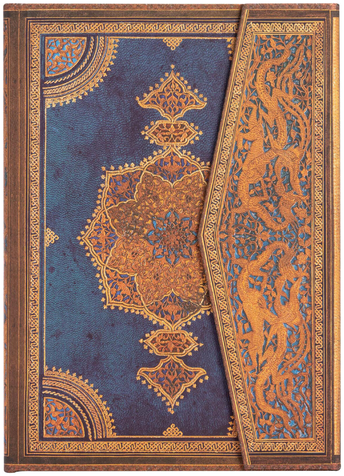 Image of Paperblanks Hardcover Notizbuch Safawidisch Indigo Midi