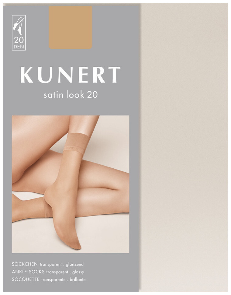 Image of Kunert Söckchen Satin Look 20 Teint 35/38