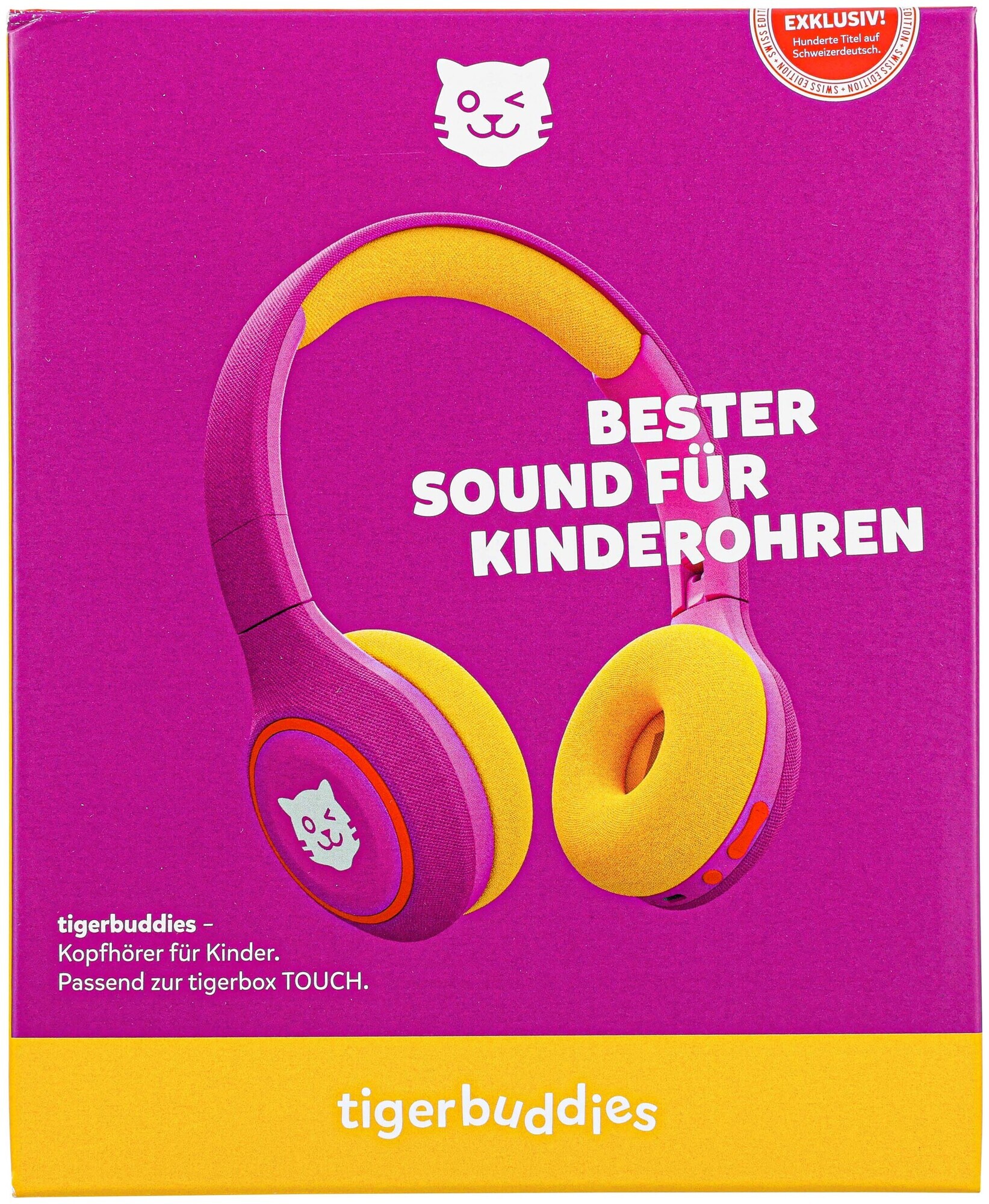 tigermedia tigerbuddies Kinderkopfhörer -Crazy Pink