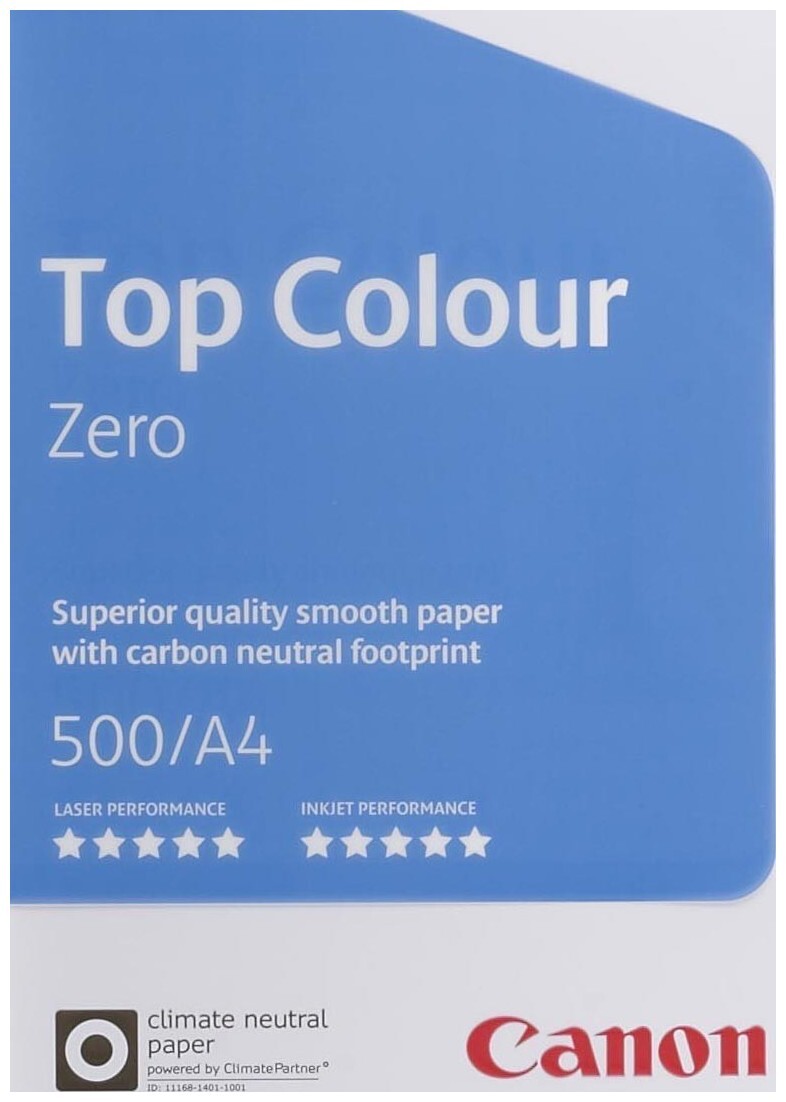 Image of Canon Top Colour Zero Kopierpapier FSC A4 100g 500 Blatt