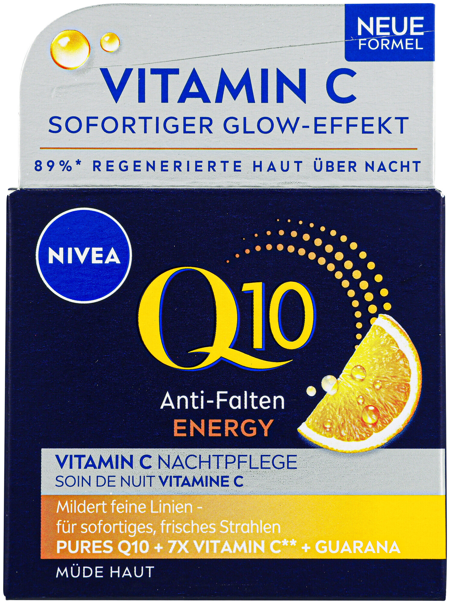 Image of Nivea Q10 Energy Anti-Falten Nachtcreme
