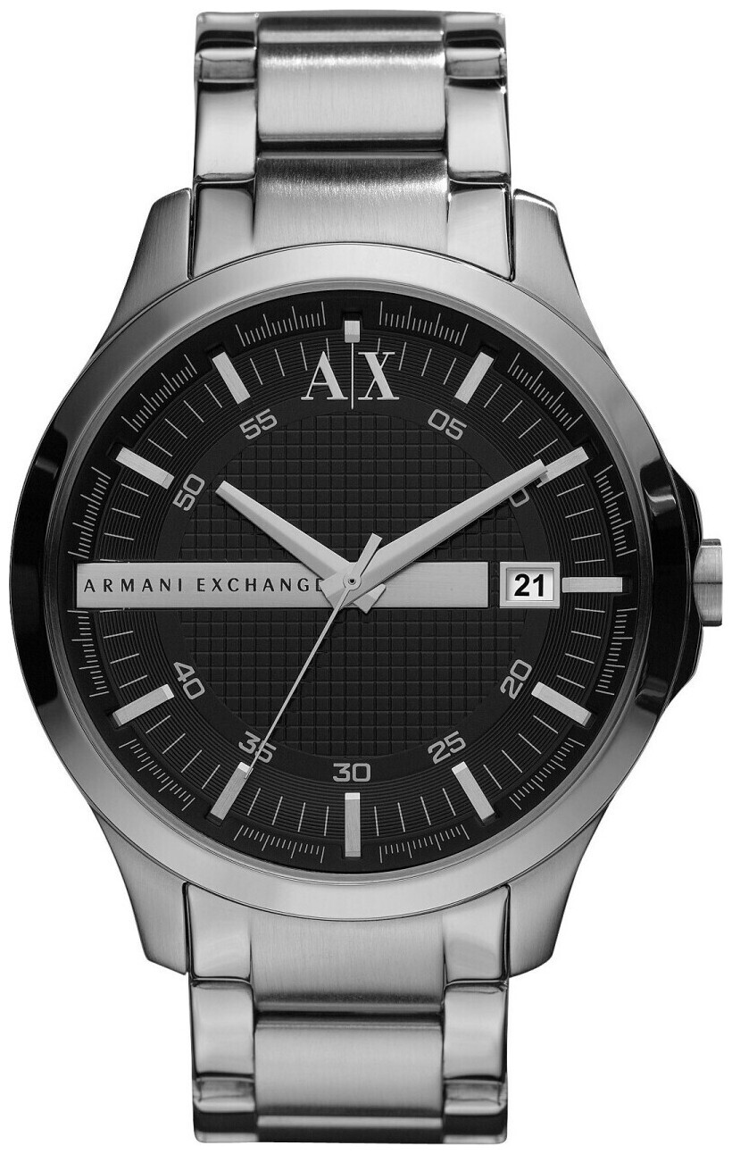 Image of Armani Exchange Uhr 3-Zeiger-Werk Datum Edelstahl