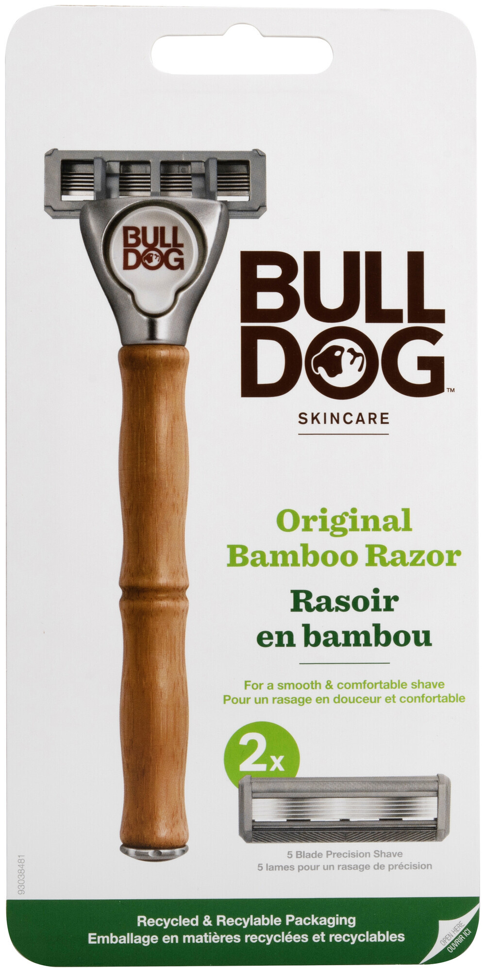 Image of Bulldog Bambo Rasierer inkl. 2 Rasierklingen