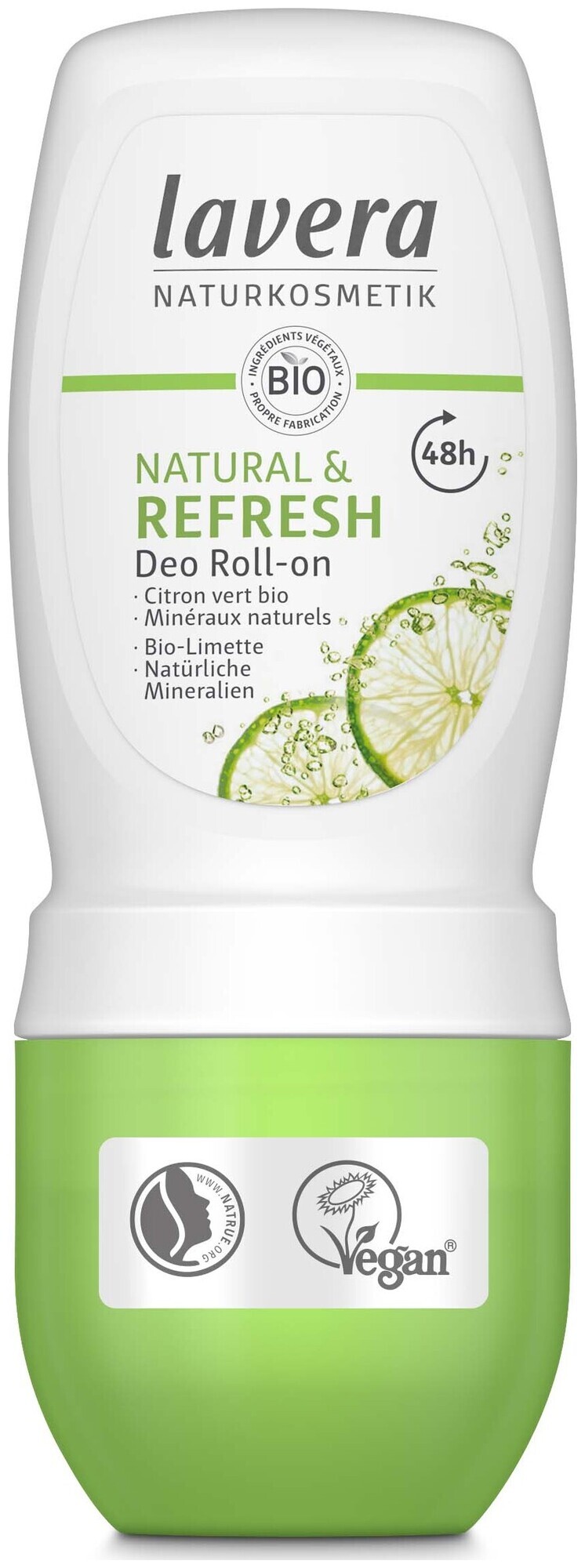 Déodorant roll-on Lavera Naturel & Rafraîchissant 50 ml