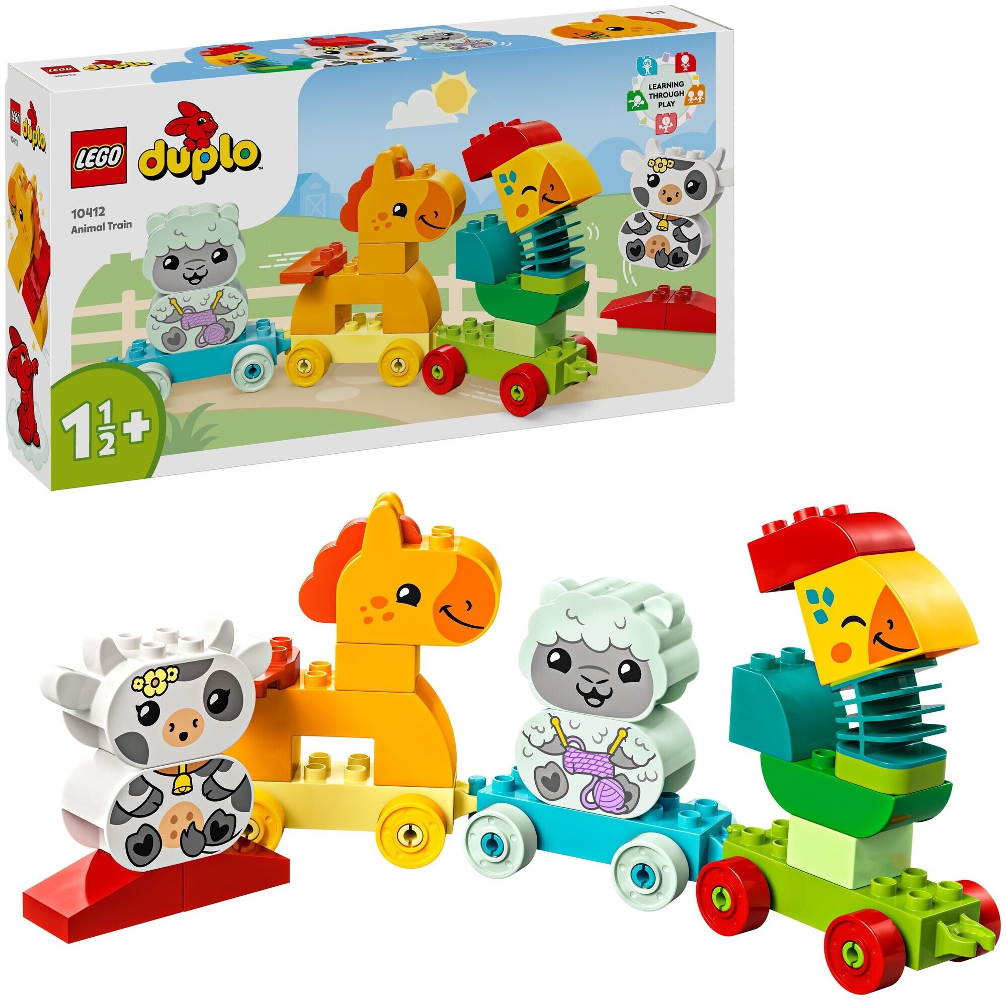 Image of Lego Duplo Lego® Duplo® 10412 Tierzug 1.5+ Jahre