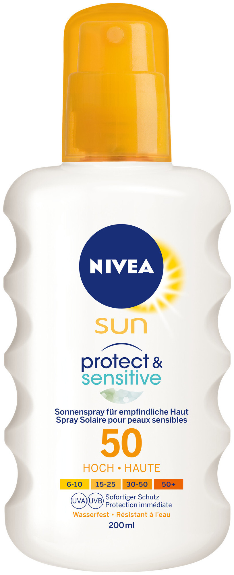 Image of Nivea Sun Sensitive Immediate Protect Sonnenspray LSF 50+