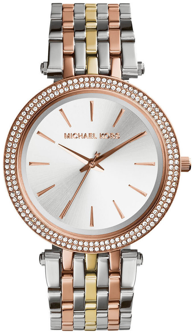 Image of Michael Kors Uhr Darci Glitz dreifarbig