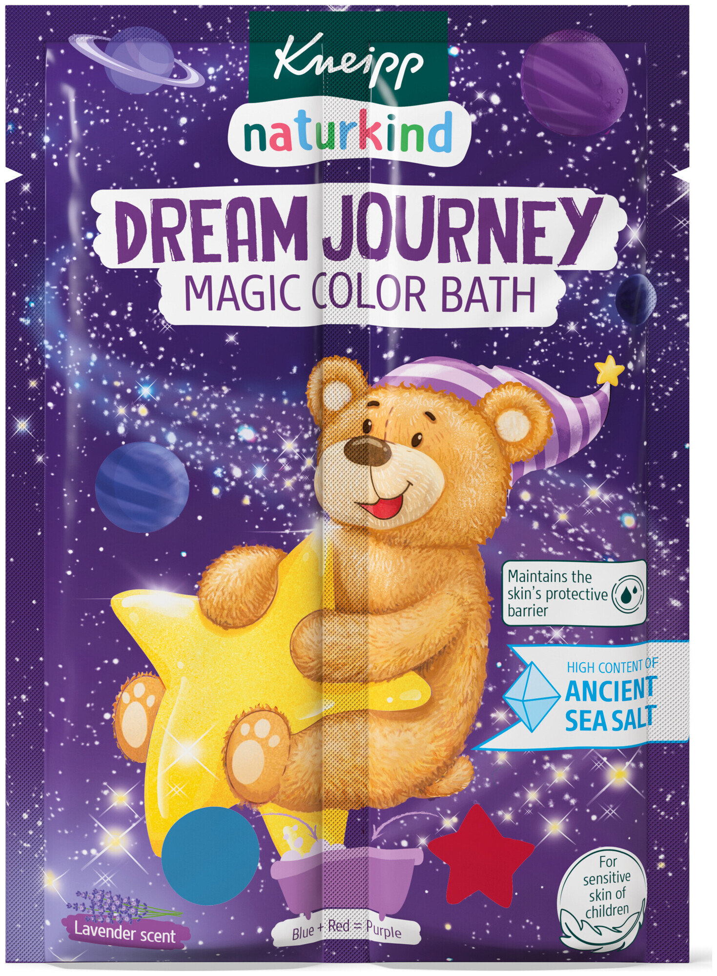 Image of Kneipp Naturkind Dream Journey Magic Color Bath 40 G