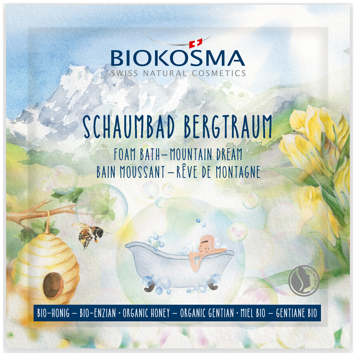 Image of Biokosma Schaumbad Bergtraum