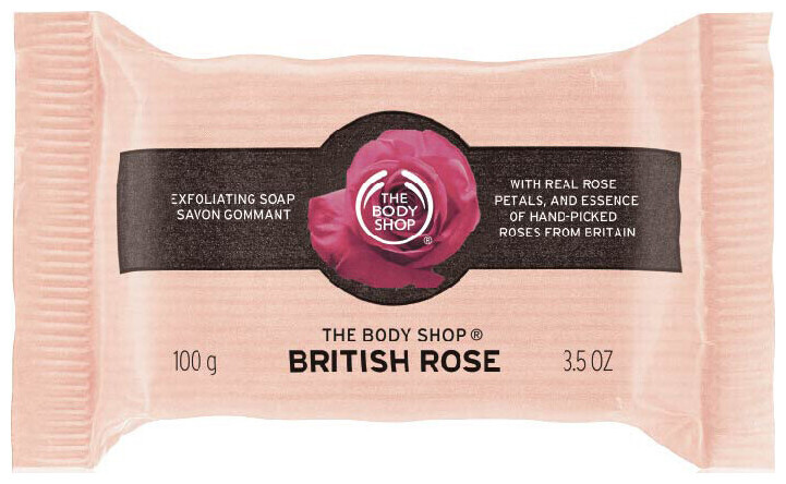 Image of The Body Shop British Rose Petal Soap 100G