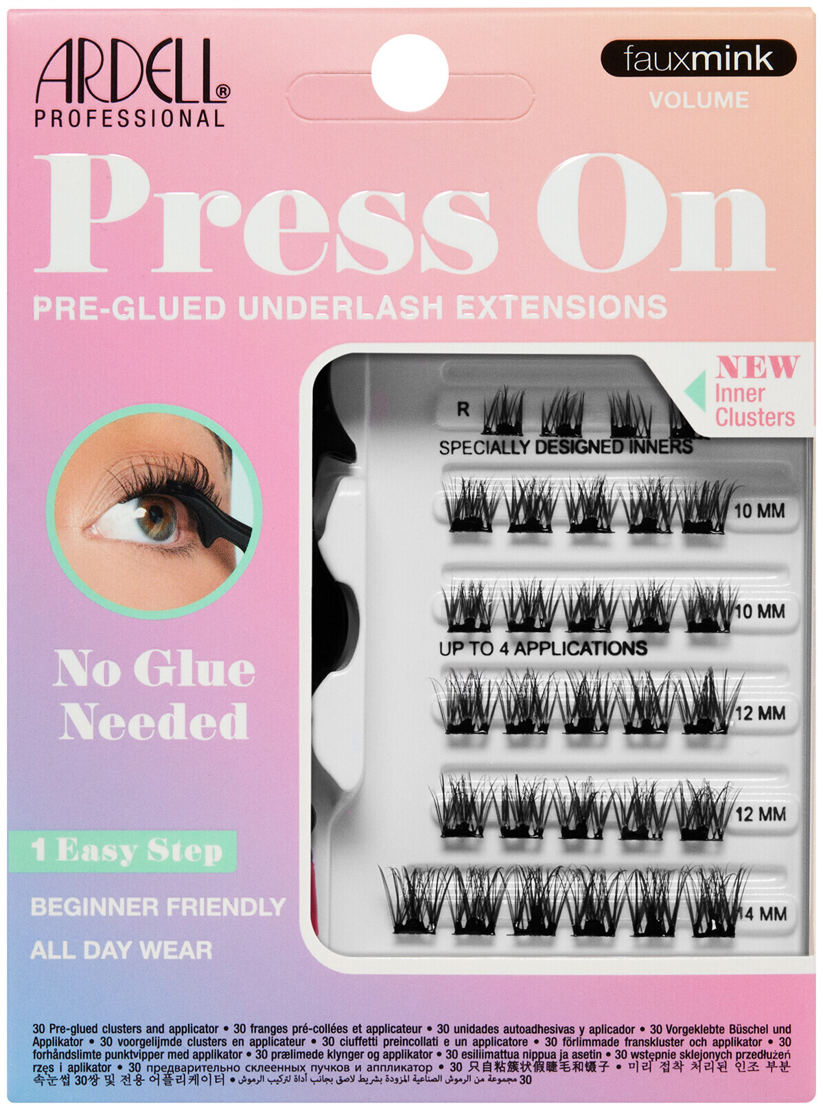 Image of Ardell Press On Starter Kit Faux Mink Volume