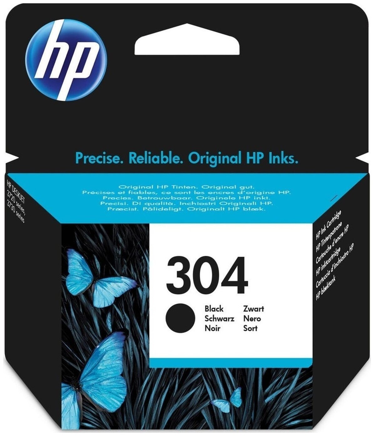 Image of Hp Patrone 304 schwarz N9K06Ae