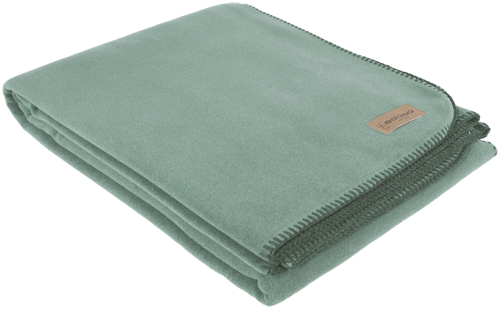 Eskimo Edelvelours Couverture salbei 150x200