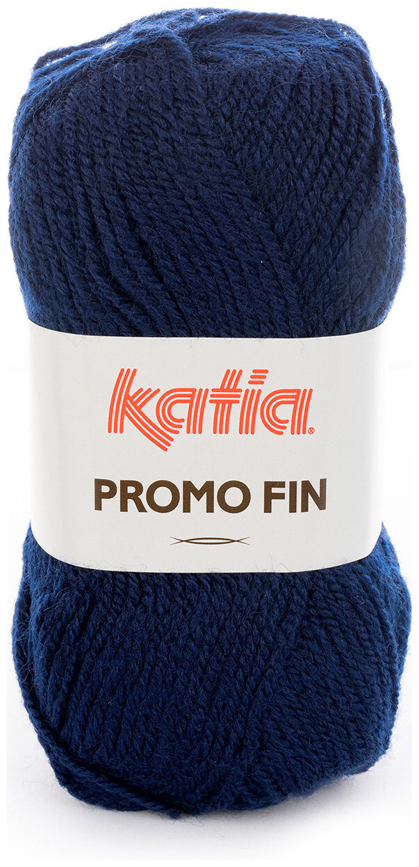 Image of Katia Promo-Fin 0518 Handstrickgarn Acryl dunkelblau 50g