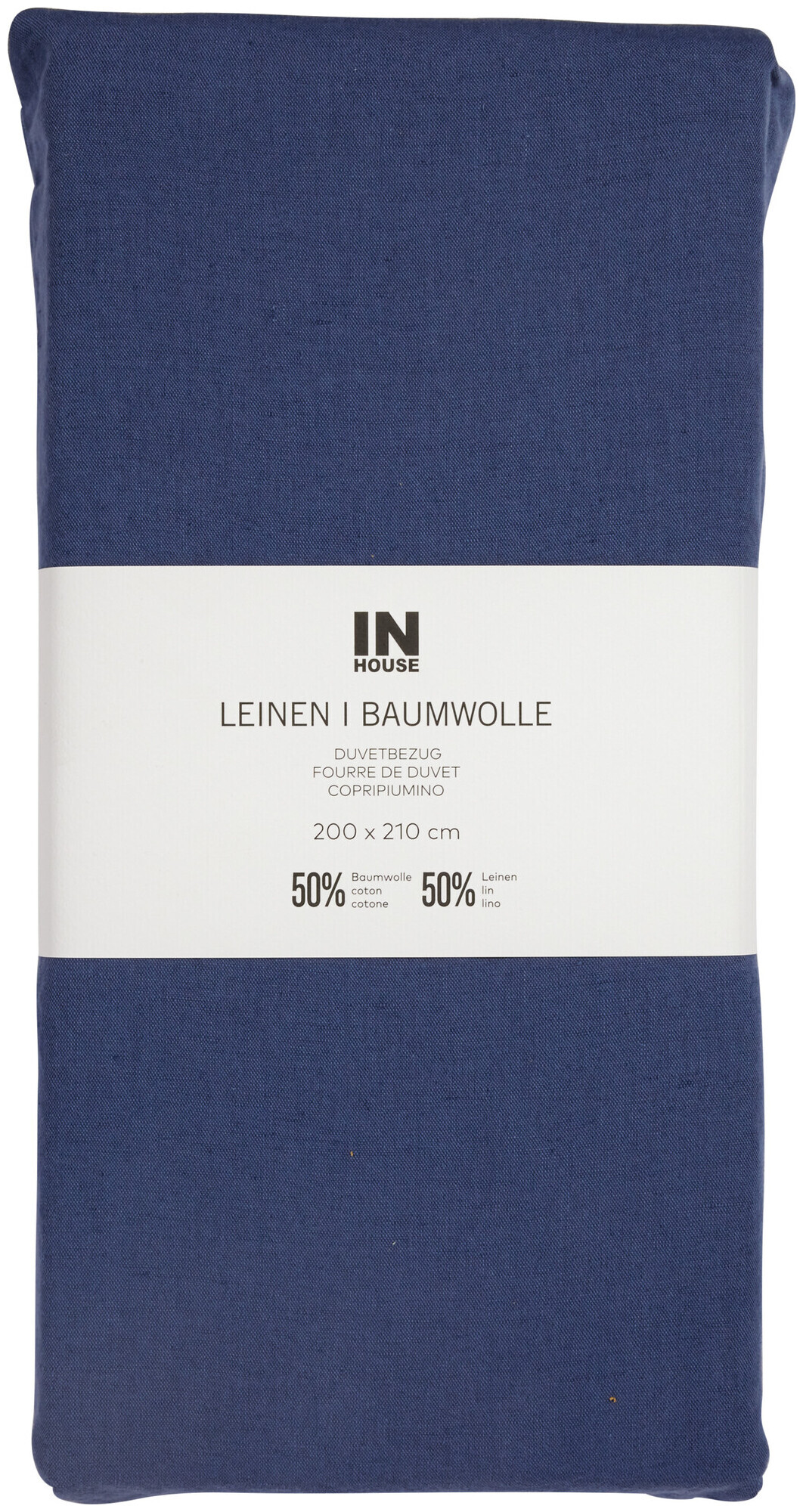 Image of Inhouse Duvet Leinen Fifty-Fifty jeans 200x210