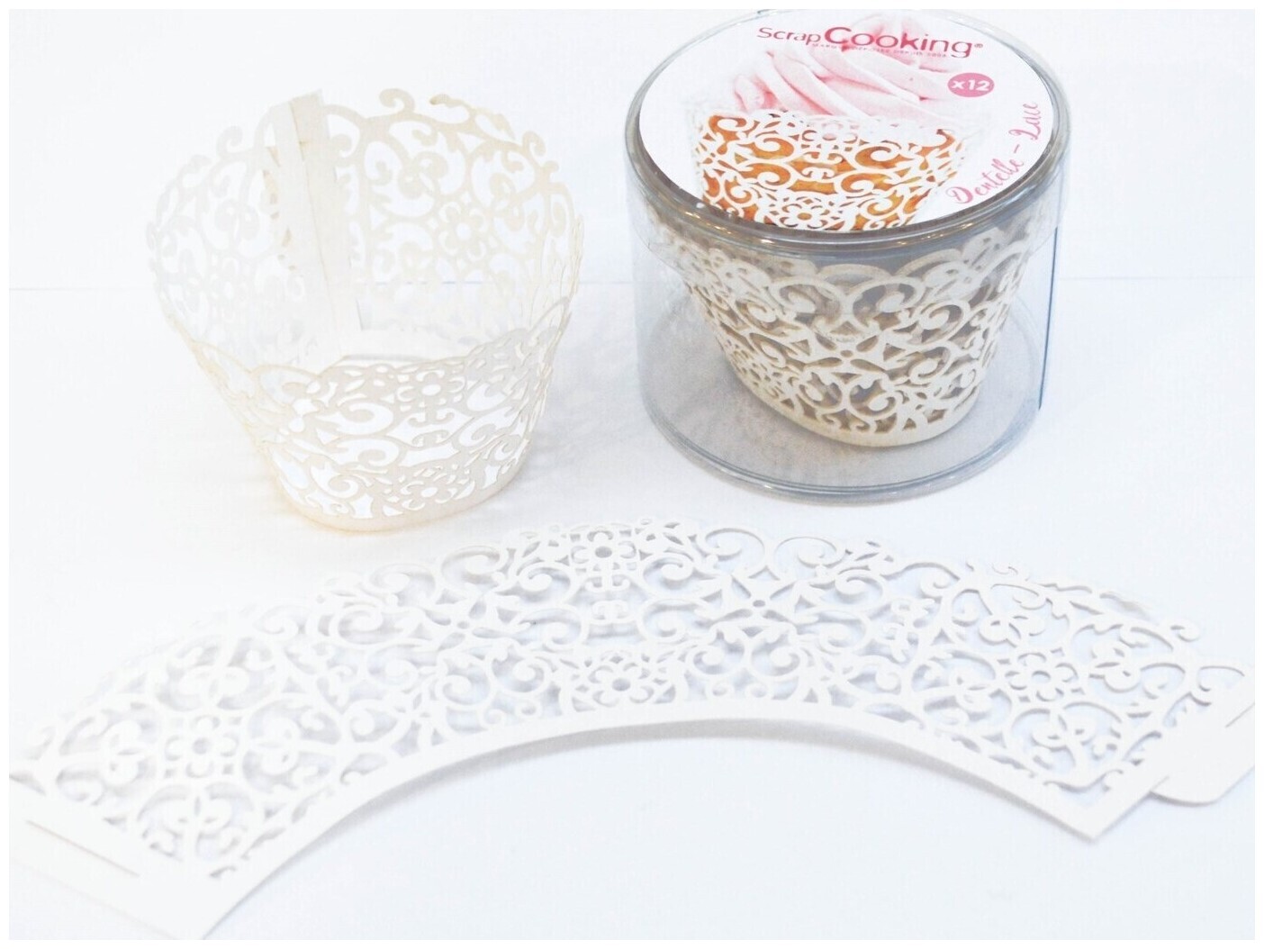 Image of Scrapcooking Muffinbackform Arabesk (Rund, 17.5 cm)