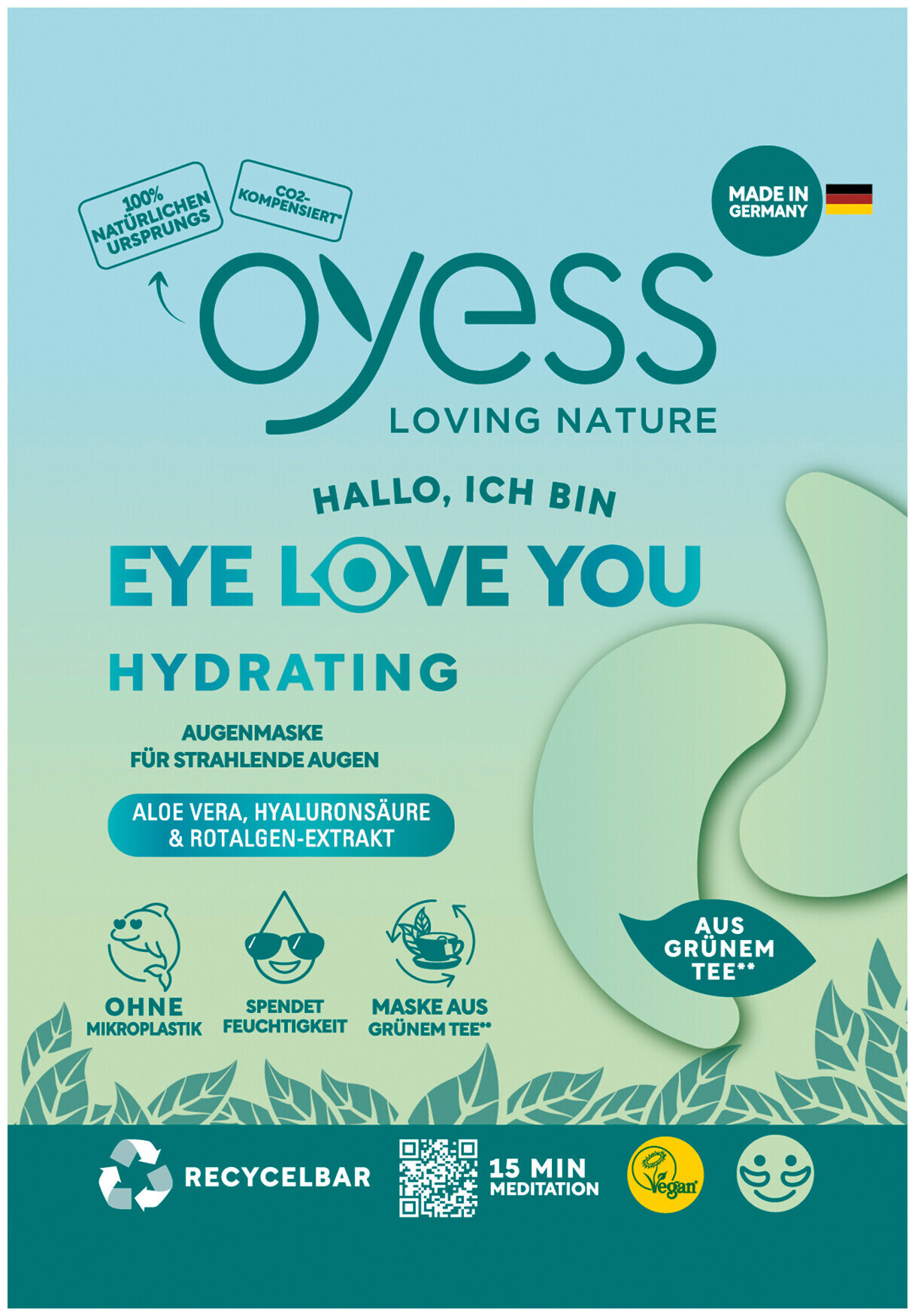 Image of Oyess Augenmaske, Hydrating, 4ml