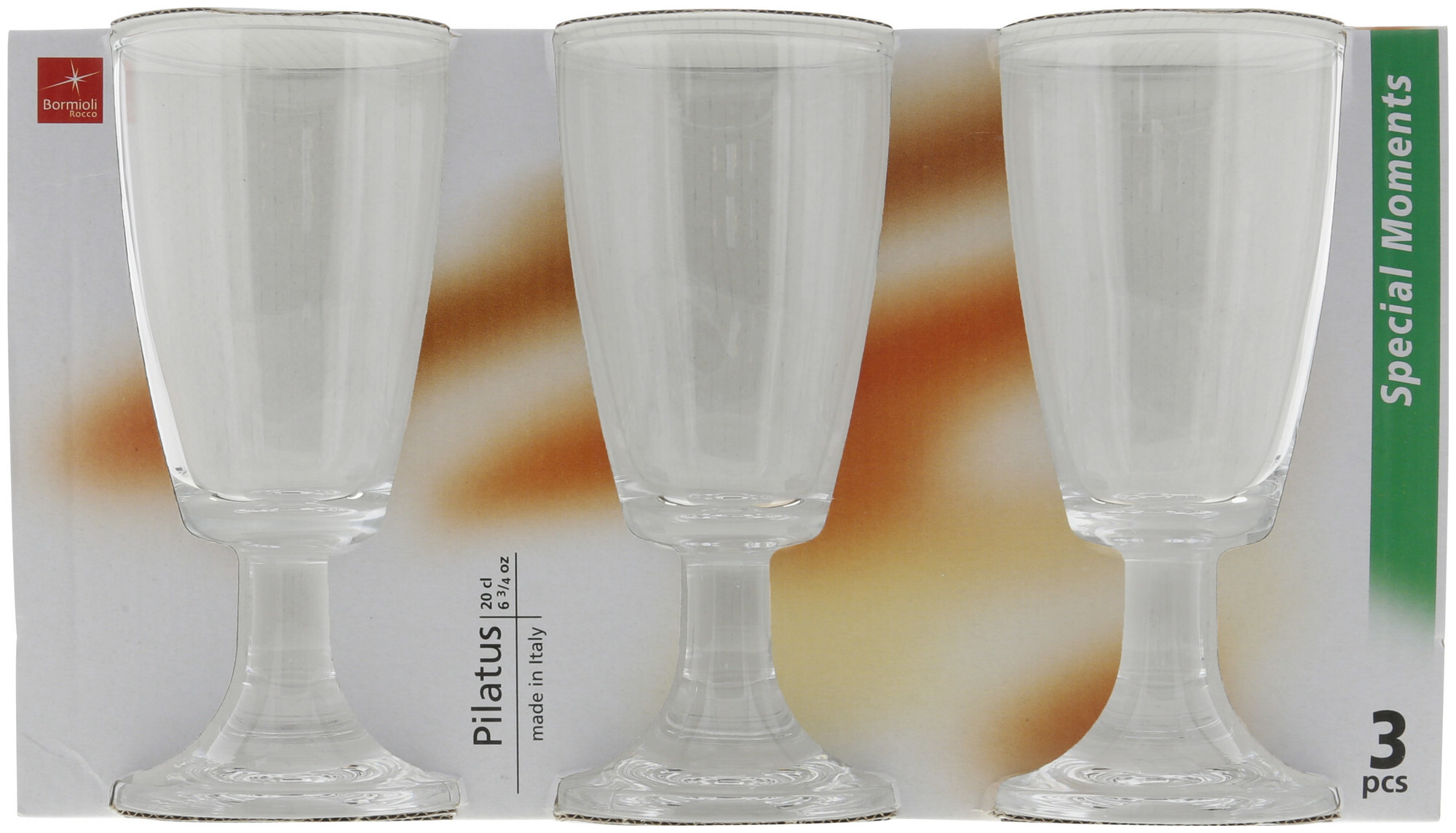 Image of Kaffeeglas Pilatus 200ml 3 Stück