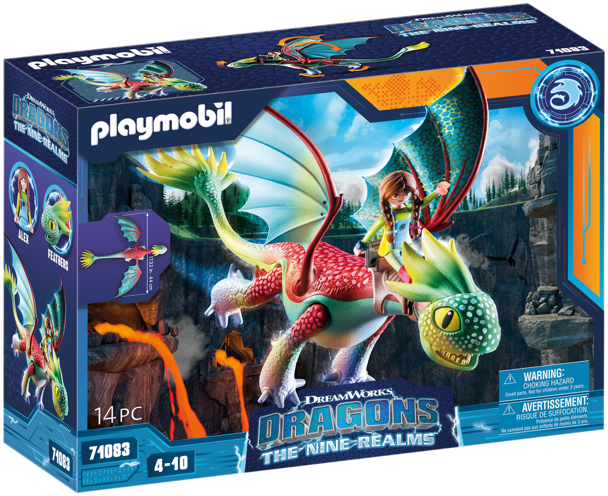 Image of Playmobil 71083 Dragons: The Nine Realms - Feathers & Al