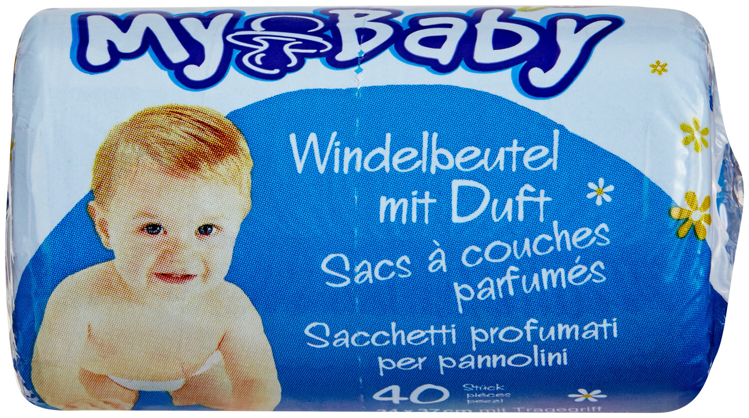 Image of My Baby Windelbeutel mit Duft 40 Stück