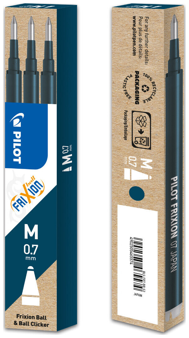 Image of Pilot Frixion Minen Clicker 07 sw/blau