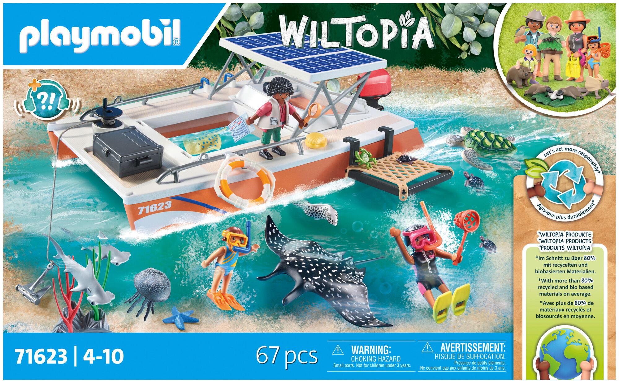 Image of Playmobil 71623 Korallenriff Plattform