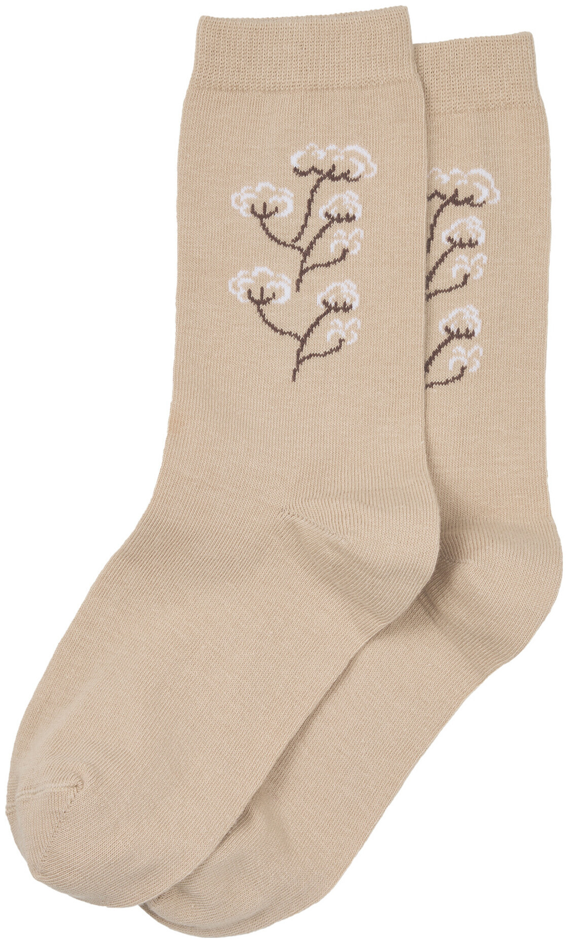 Image of Naturaline Textil women's socks CNl Blüte 35-38 beige