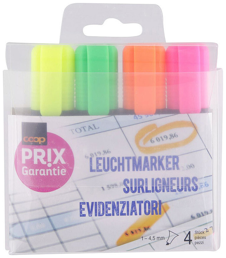 Image of Prix Garantie Leuchtmarker 4 Stück