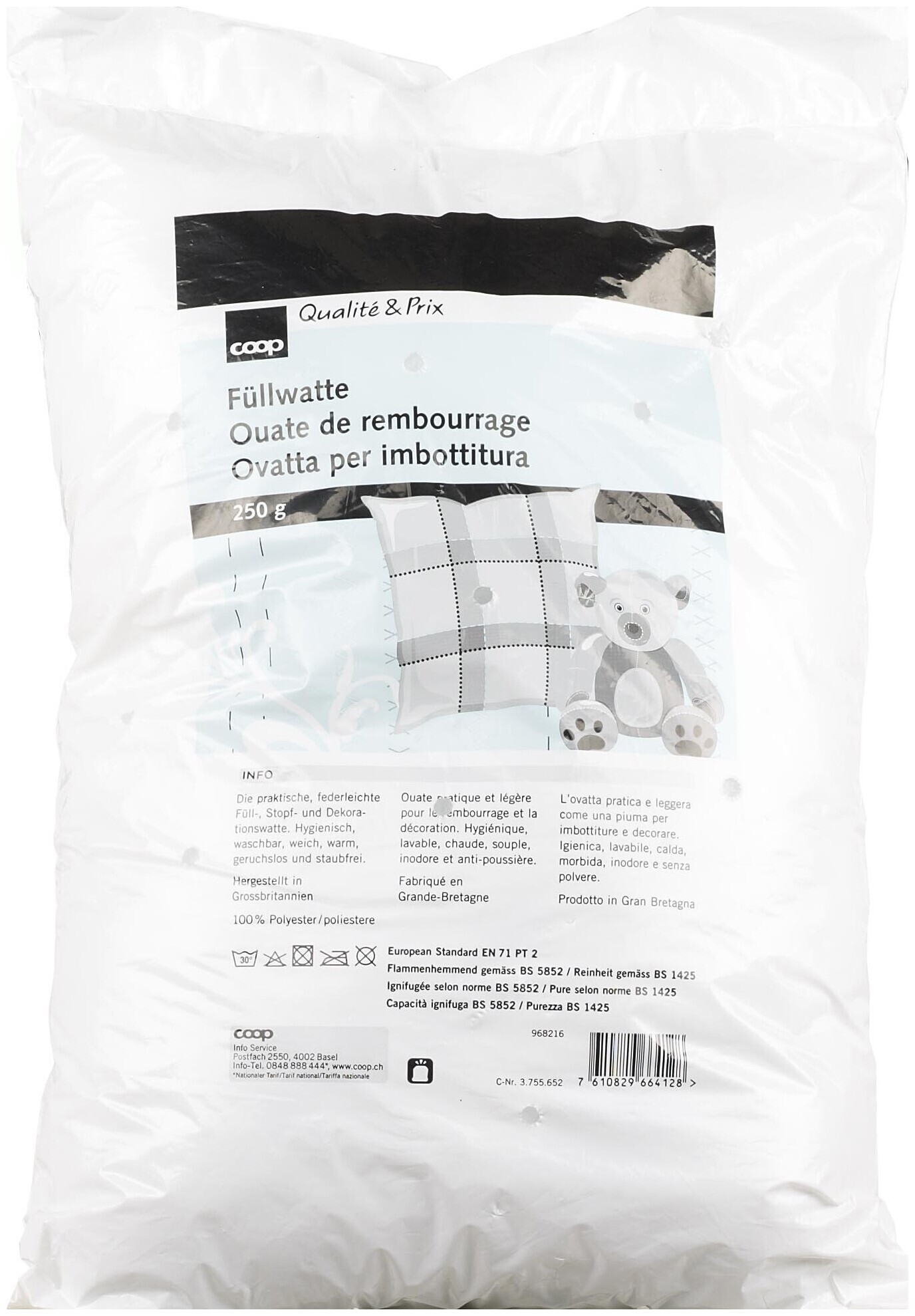 Image of Coop Füllwatte 250g