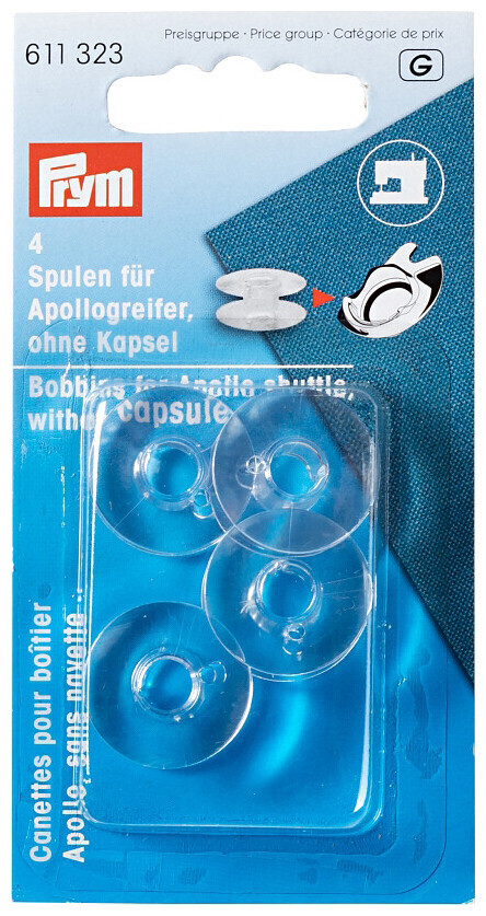 Prym canettes en plastique 66 K 4 pcs
