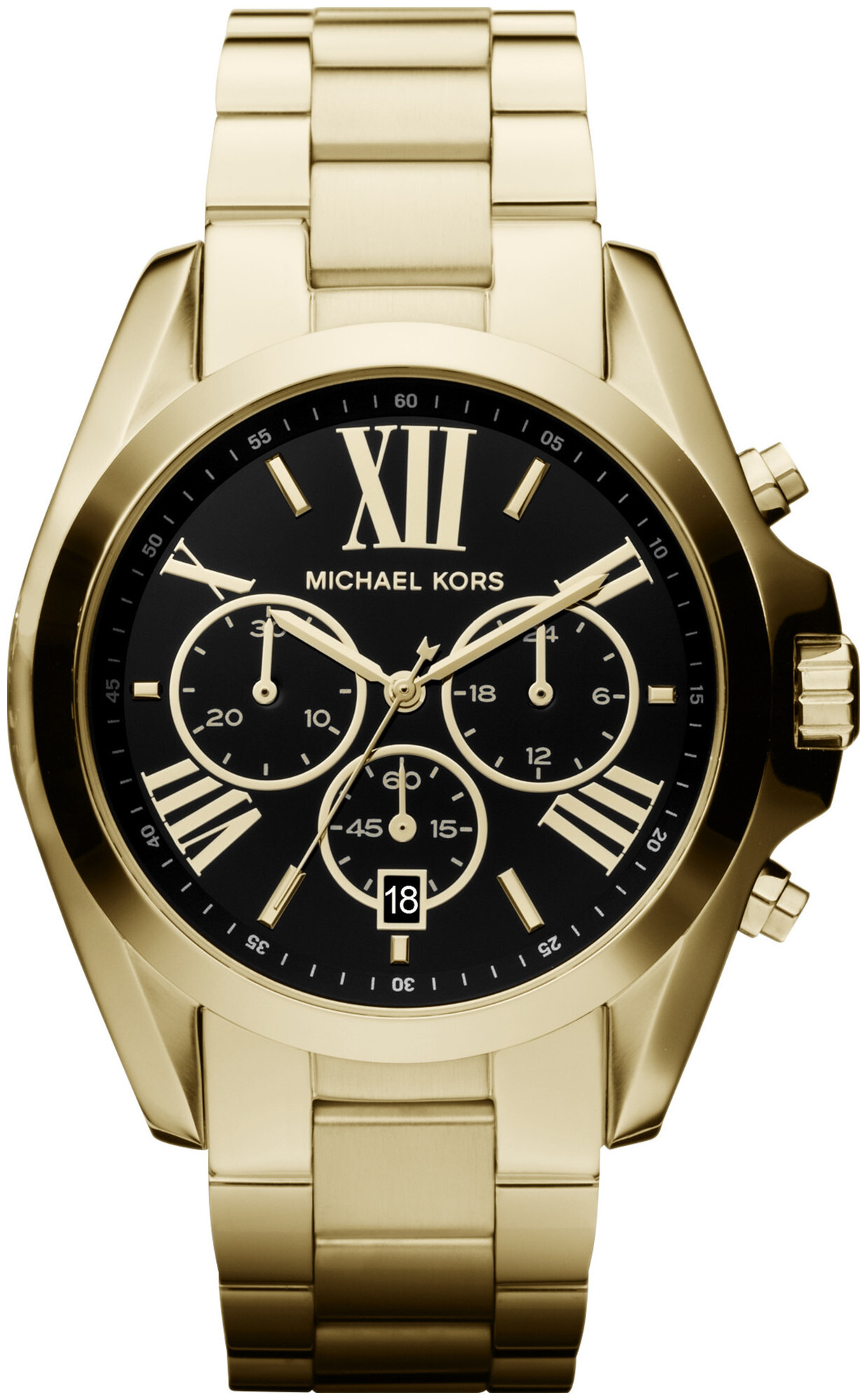 Michael Kors Uhr Bradshaw goldfarben