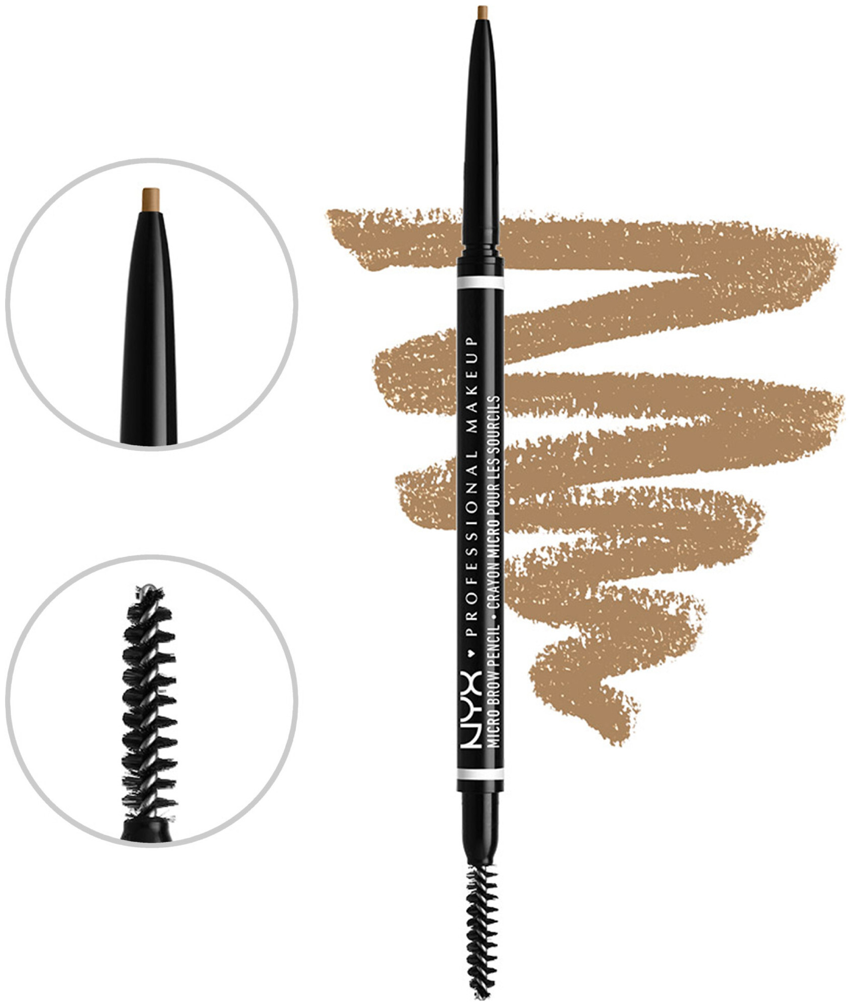 Image of NYX Professional Makeup Micro Brow Pencil, Blonde