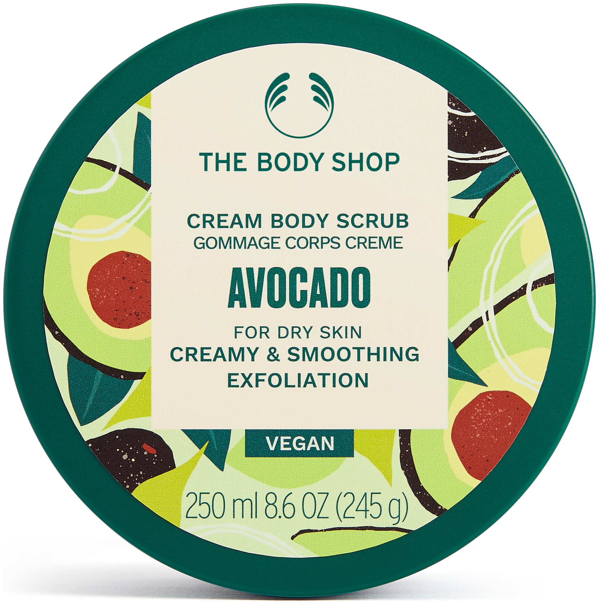 Image of The Body Shop Avocado Body Scrub 250 ml