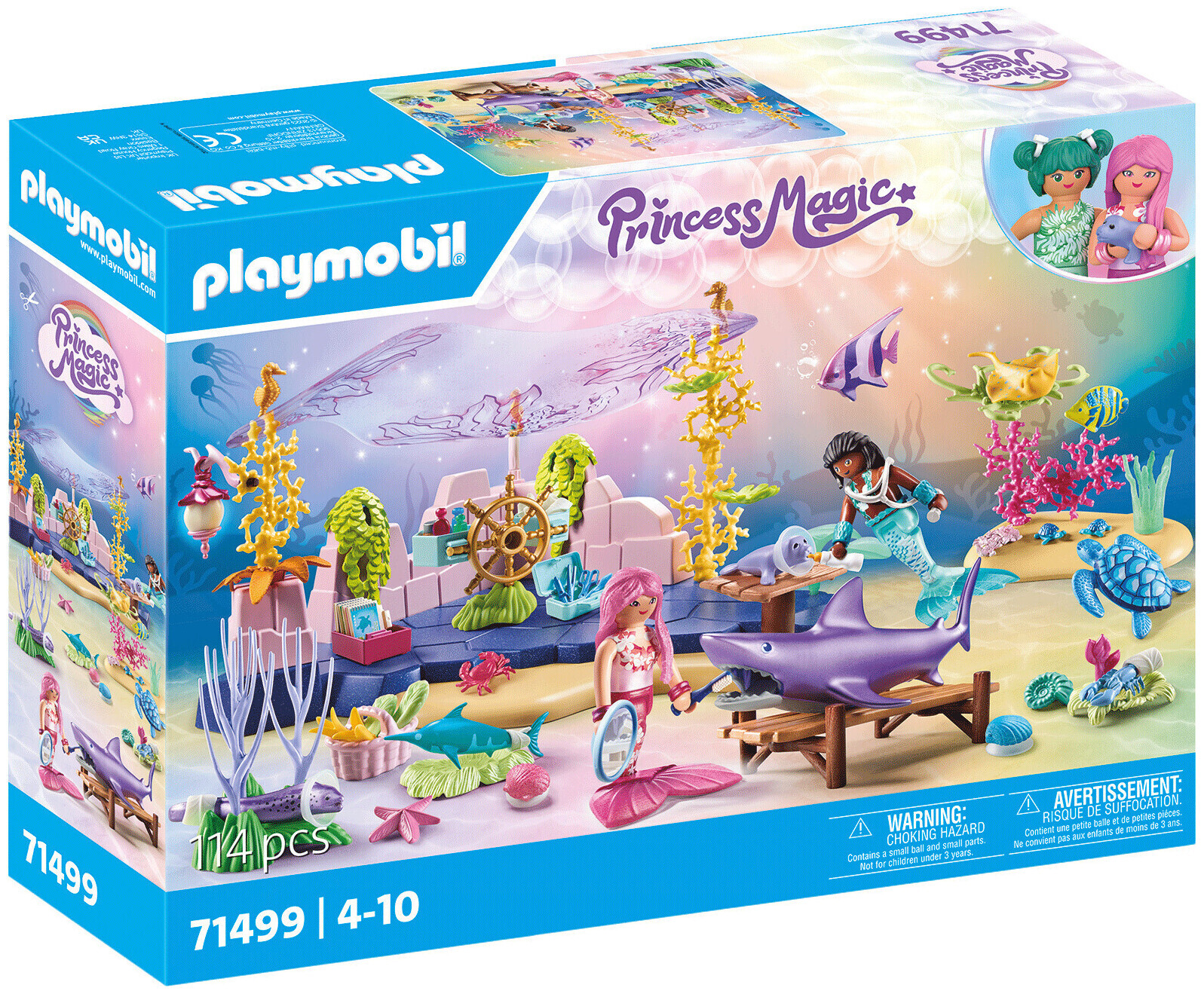 Image of Playmobil 71499 Unterwasser-Tierpflege der Meeresbewohner