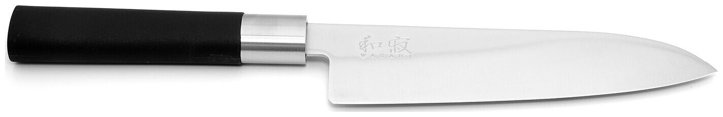 KAI Santoku 16.5cm Wasabi black