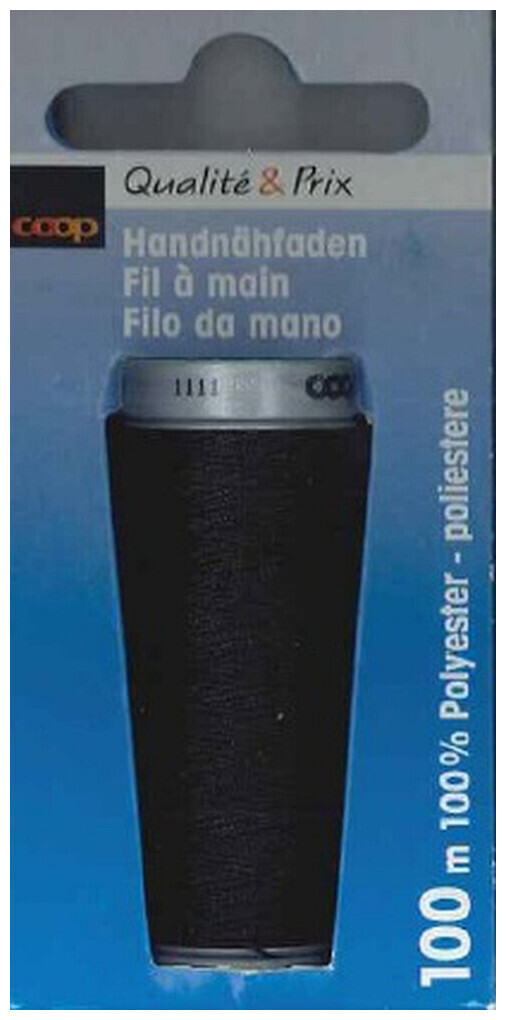 Image of Coop Handnähfaden 100m schwarz 1008