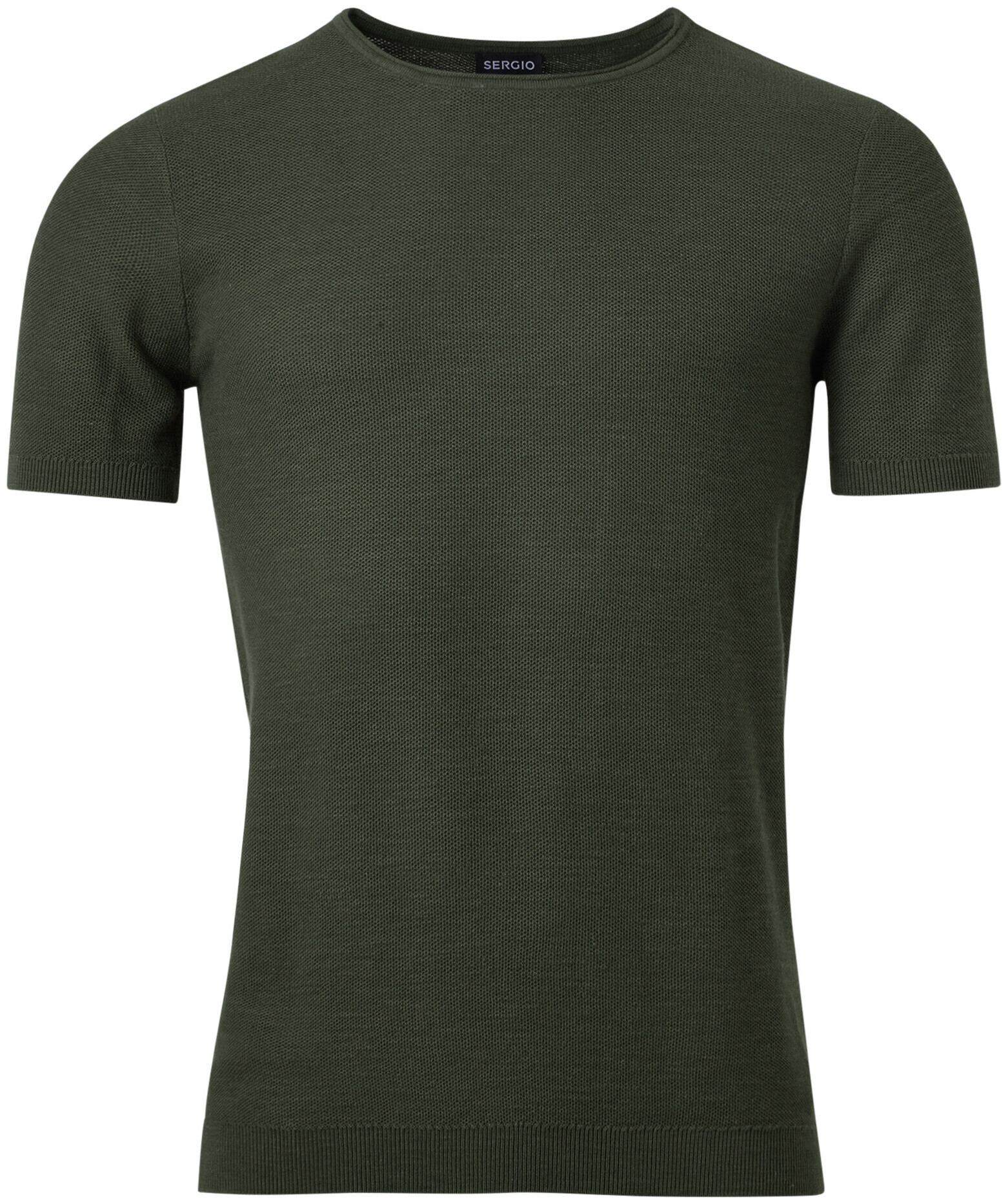 Image of Sergio T-Shirt gestrickt bottle L