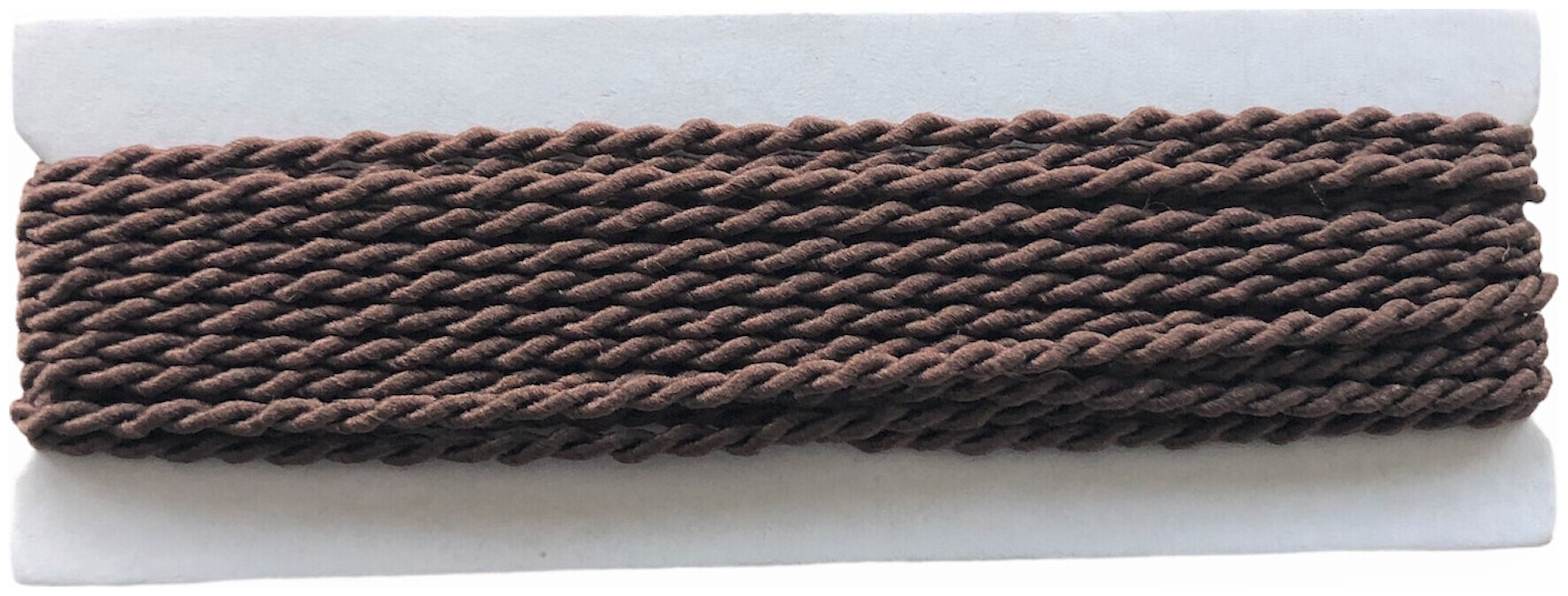 Satinkordel dunkelbraun 2 mm Coupon 4 m