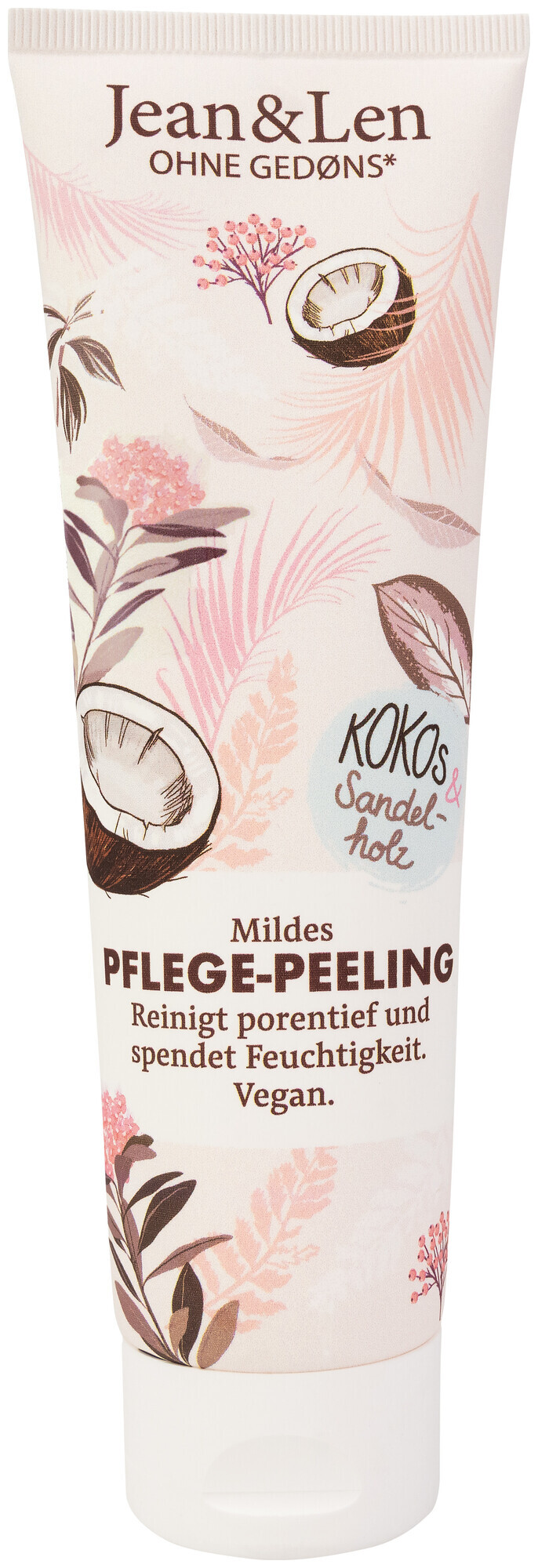 Jean&Len Pflege-Peeling Kokos/Sandelholz