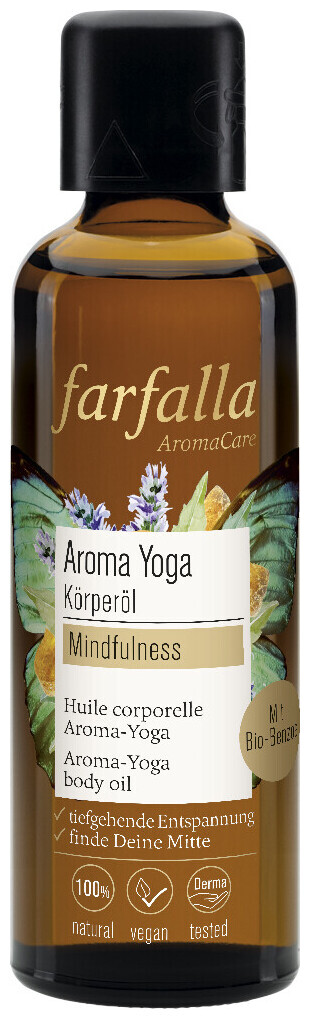 Image of farfalla Mindfulness, Aroma-Yoga Körperöl, 75ml
