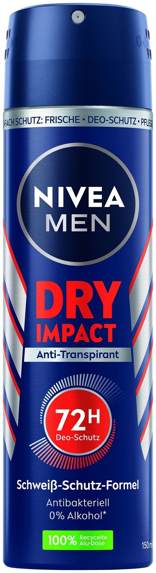 Image of Nivea Deo Dry Impact Spray Male Nivea Deo Dry Impact Spray Male